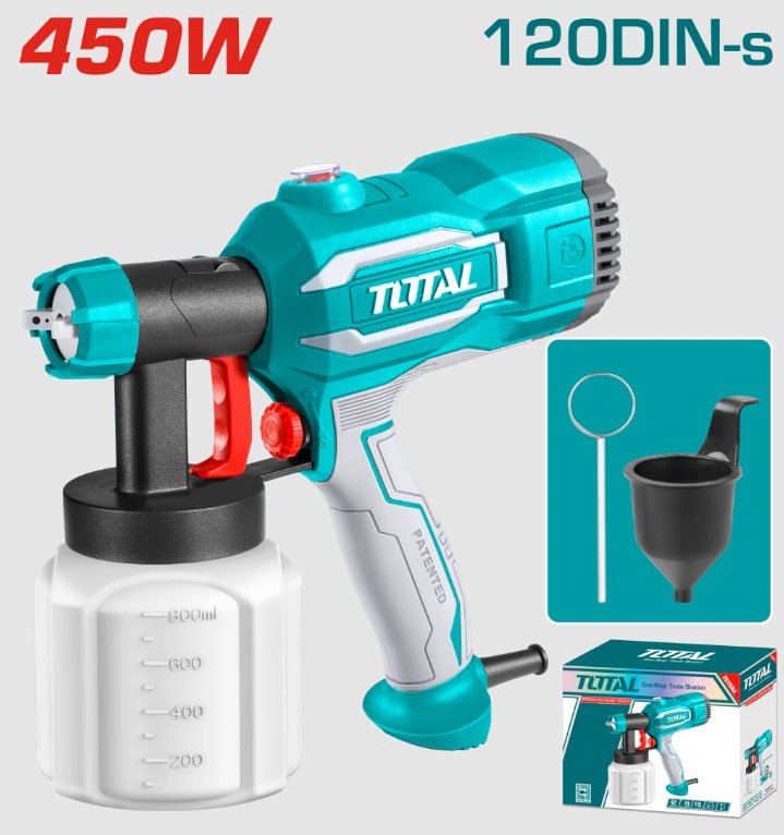 EQUIPO P/PINTAR 450W TOTAL TT3506-4
